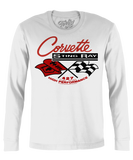Corvette Stingray Long Sleeve T-Shirt - White
