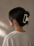 Rectangular Acetate Claw Hair Clip