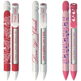 Greeting Pen Valentines Day Pens Love Rotating Message 6 Pen Set 36570