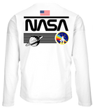 NASA Shuttle Long Sleeve T-Shirt - White