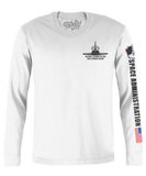 NASA Shuttle Long Sleeve T-Shirt - White