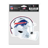 Buffalo Bills Decal 3.75x5 Helmet Fan