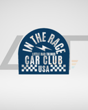 CAR CLUB USA TEE - CREAM (FRONT ONLY)