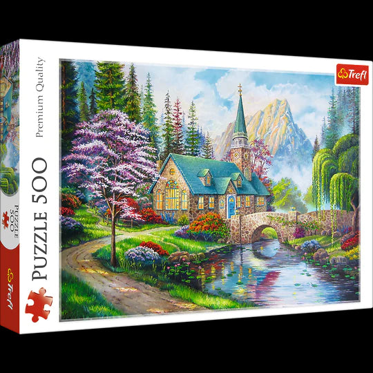 Trefl 500 Piece Jigsaw Puzzles, Woodland Seclusion