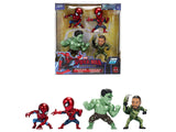 Set of 4 Diecast Figures SpiderMan: Brand New Day (2026) Movie Metalfigs Series Diecast models by Jada
