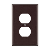 WALL PLATE 1 GANG BRWN (Pack of 1)