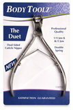 Body Toolz Nipper - CS8702 "The Duet" Dual Sided Cuticle Nipper