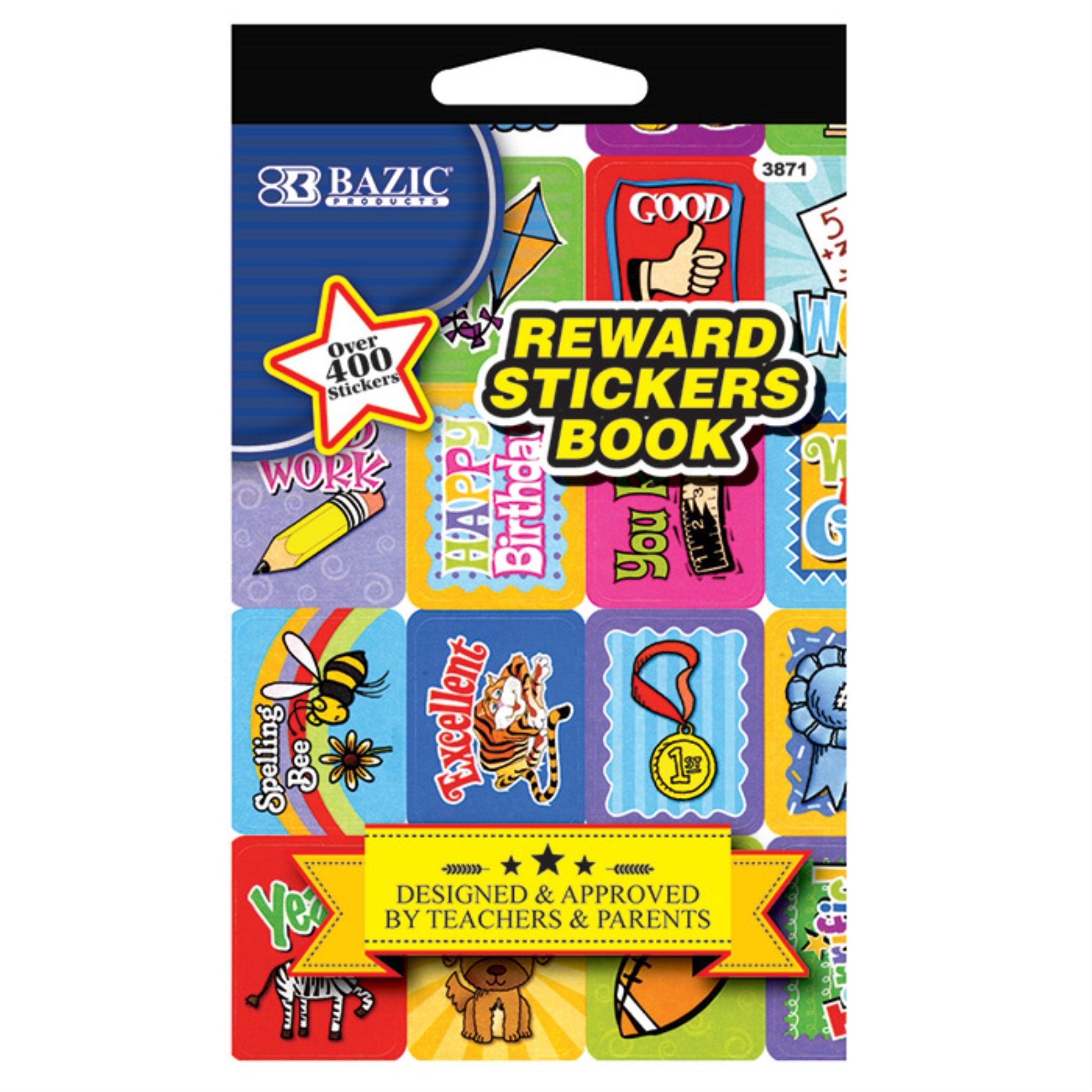 Bazic Reward Sticker Book / Box Qty - 24