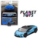 Mini GT 1:64 Lamborghini Huracán Sterrato Blue Aegir #807
