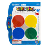 Bazic 1.35 Fl Oz (40 Ml) 4 Color Fingerpaint / Box Qty - 24
