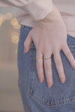Mystical Rose Ring 14k Yellow Gold
