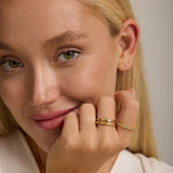 Gold Filled Bezel Stone Ring