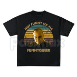 "No Funny Ha-Ha" Vintage Sling Blade T-Shirt – Retro 90s Cult Classic Movie Quote Novelty Graphic Tee