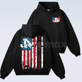 Try That In A Small Town Hoodie – Patriotic Country Pride Pullover, Rugged Small Town Values Streetwear, Unisex Vintage Wash