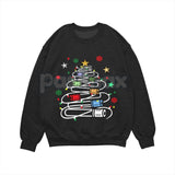 Funny Phlebotomy Christmas T-Shirt – Blood Draw Humor Holiday Graphic Tee, Sweatshirt & Hoodie