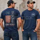 "We The People" 250th Anniversary USA T-Shirt – Commemorative 1776 to 2026 Constitution Graphic Tee