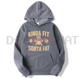 Funny Weightlifting Bear Graphic Apparel – Sarcastic Gym Humor Hoodie