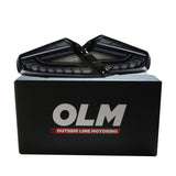 OLM Phantom-Spec LED Taillights (Clear Lens White Optic) - 2022+ WRX