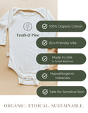 Give Thanks Organic Bodysuit Long Sleeve