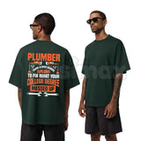 Plumber Shirt My Diploma Is To Fix What Your College Degree Messed Up Tee – Funny Plumbing Trade Graphic T-Shirt, Sarcastic Blue Collar Laborer Unisex Work Apparel