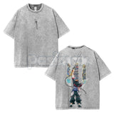 Kingdom Hearts Sora Double-Sided Washed T-Shirt – Sora Keyblade Master Vintage Anime Tee