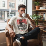 "Somebody's Problem" Vintage 90s Country T-Shirt – Retro Western Smoking Graphic Tee, Premium 100% Cotton Music Festival Top, Soft Lived-In Heavyweight Country Concert Shirt, Made in USA