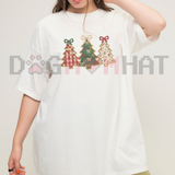 Evergreen Trio Tee – Three Trees Vintage Christmas Shirt