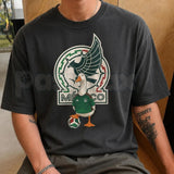 Mexico 26 Funny Goose Cup T-Shirt – Vintage Mexican Duck Flag Soccer Tee, Humorous World Tournament Fan Unisex Shirt