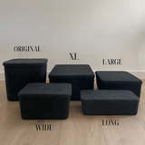 The Sculpted Bin - Large with Lid