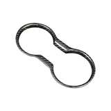 JSD Dry Carbon Fiber Cup Holder Trim for 2015-2023 Mustang