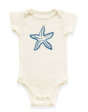 Starfish Organic Cotton Baby Bodysuit