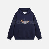 Aelfric Eden Cartoon Dog Embroidered Unisex Hoodie – Premium Heavy Blend Streetwear, Cute Graphic Aesthetic Pullover