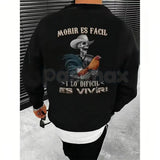 Moris Es Fácil Mexican Style Shirt – Día de los Muertos Graphic Hoodie & Chicano Aesthetic Sweatshirt