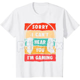 Funny Gamer T-Shirt for Teens Boys Men - Video Gaming Humor Tee, Casual Gaming Streetwear, Best Gaming Gift Apparel
