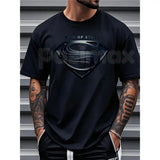 Justice League Men's Plus Size Casual T-Shirt – Iconic DC Comics Crew Neck Graphic Tee, Premium 100% Cotton Superhero Top, Soft Lived-In Heavyweight Big & Tall League Shirt, Made in USA