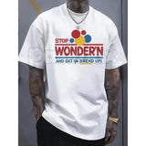 "Stop Wondering Get Your Bread Up" Motivational T-Shirt – Hustle Culture Graphic Tee, Premium 100% Cotton Financial Growth Top, Soft Lived-In Heavyweight Success Mindset Shirt, Made in USA