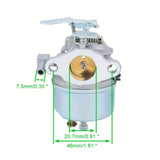 Carburetor Kit - Compatible with Tecumseh HS40 and HSSK40 Snowblower Models, Ensures Smooth Engine Performance, and Reliable Snow Clearing - Hipa 632113A, Genuine Replacement Part, Perfect Fit and Easy Installation