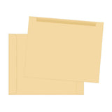 Quality Park Filing Jacket, 28 lbs, 113/4 x 91/2 Inches, 100 per Box, Cameo Buff (QUA63972), Letter