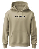 Adro Mens Hoodies With Itachi Uchiha Anime Backside Printed, 100% Cotton 340Gsm. (H23-M-Ita-Be_Beige_L)