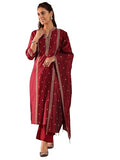 Libas Women'S Chanderi Silk Kurta Set (49436