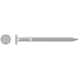 Simpson Strong Tie S6Snd1 Siding Nail, 6D X 2 In, 0.095 In Shank, 304 Stainless Steel, 2&Quot