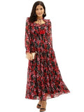 Lymio Dresses for Women || Western Dresses for Women || Dress for Women || Dresses (694-699) (2XL, Red)