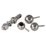 Trimax TMB335 Interchangeable Multi-Ball Hitch Ball System, Chrome