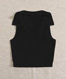 Toplot Women'S V-Neck Solid Textured Tank Top (Collar-Tank-Top-5193-Black-Xs),Black,,B0DF1RQM6G