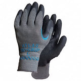 Coated Gloves,Black/Gray,M,PR