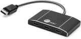 SIIG 3 Port DisplayPort to HDMI MST Hub 4K UHD - 1x3 DP to HDMI Muti Monitor Splitter - Multi-Stream Transport (MST) Technology 