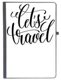 Udnag Ruled Notebook Diary Travel | Lets Travel, [A5 80Pages 80Gsm]