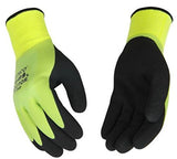 Kinco Hydroflector Lined Waterproof Latex Work gloves, Extra Warm, (1786P)