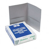 Oxford TwinPocket Portfolios PORTFOLIO,LTR,2PCKT,GY (Pack of6)
