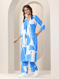 Libas Women'S Viscose Rayon Kurta Sets (99296_Blue_Xl)